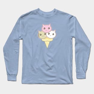 Ice Cream Kitties Long Sleeve T-Shirt